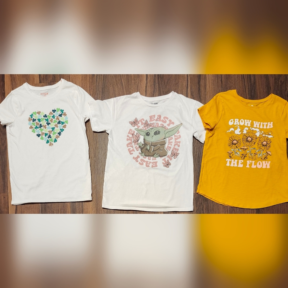 Girls Lot of NWOT Sz 10/12 T-Shirts in Flawless Condition